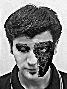 2 Face (Terminator B&W)