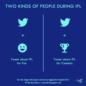 Two Kinds of People During IPL (Poster 7)