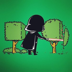Darth 'Gardener' Vader