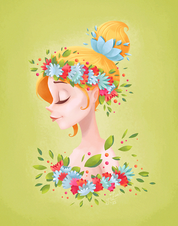 Spring Girl by Yuzach