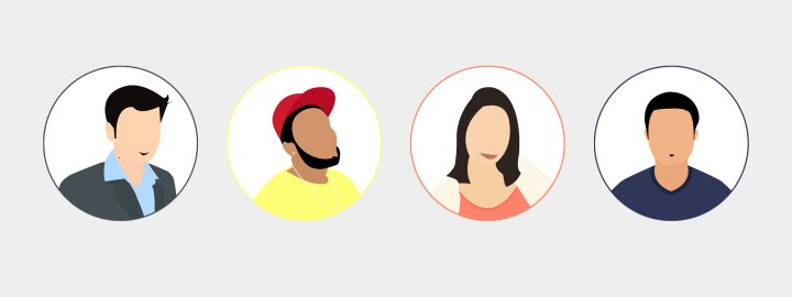 Flat & Minimal Avatars