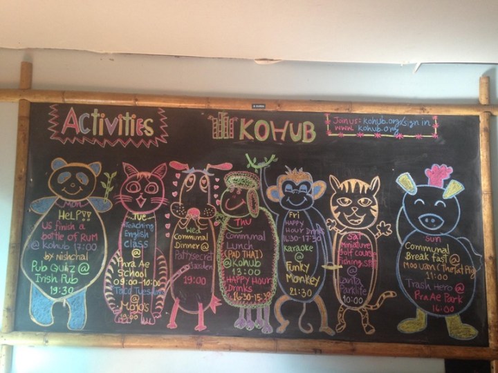 KoHub Weekly Schedule