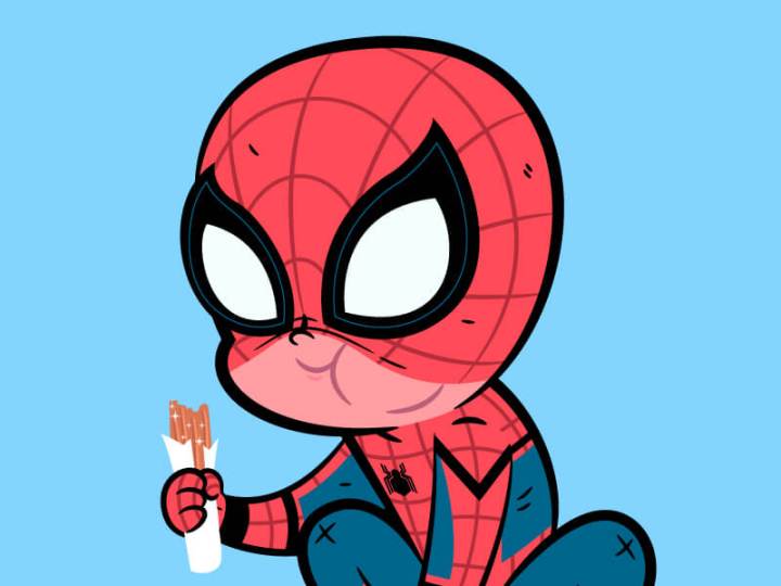 Spidey Churro Breal by Dennis Salvatier
