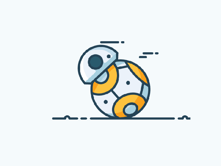 BB8 Riding! by Justas Galaburda