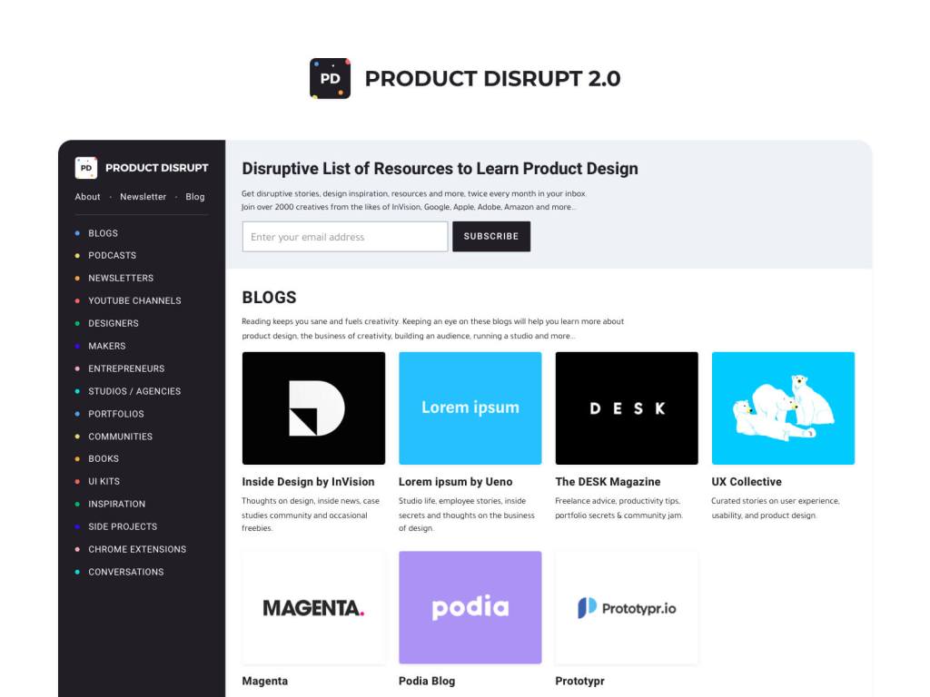 Product Disrupt 2.0