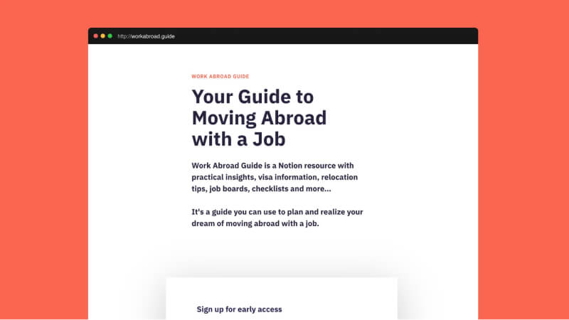 Work Abroad Guide